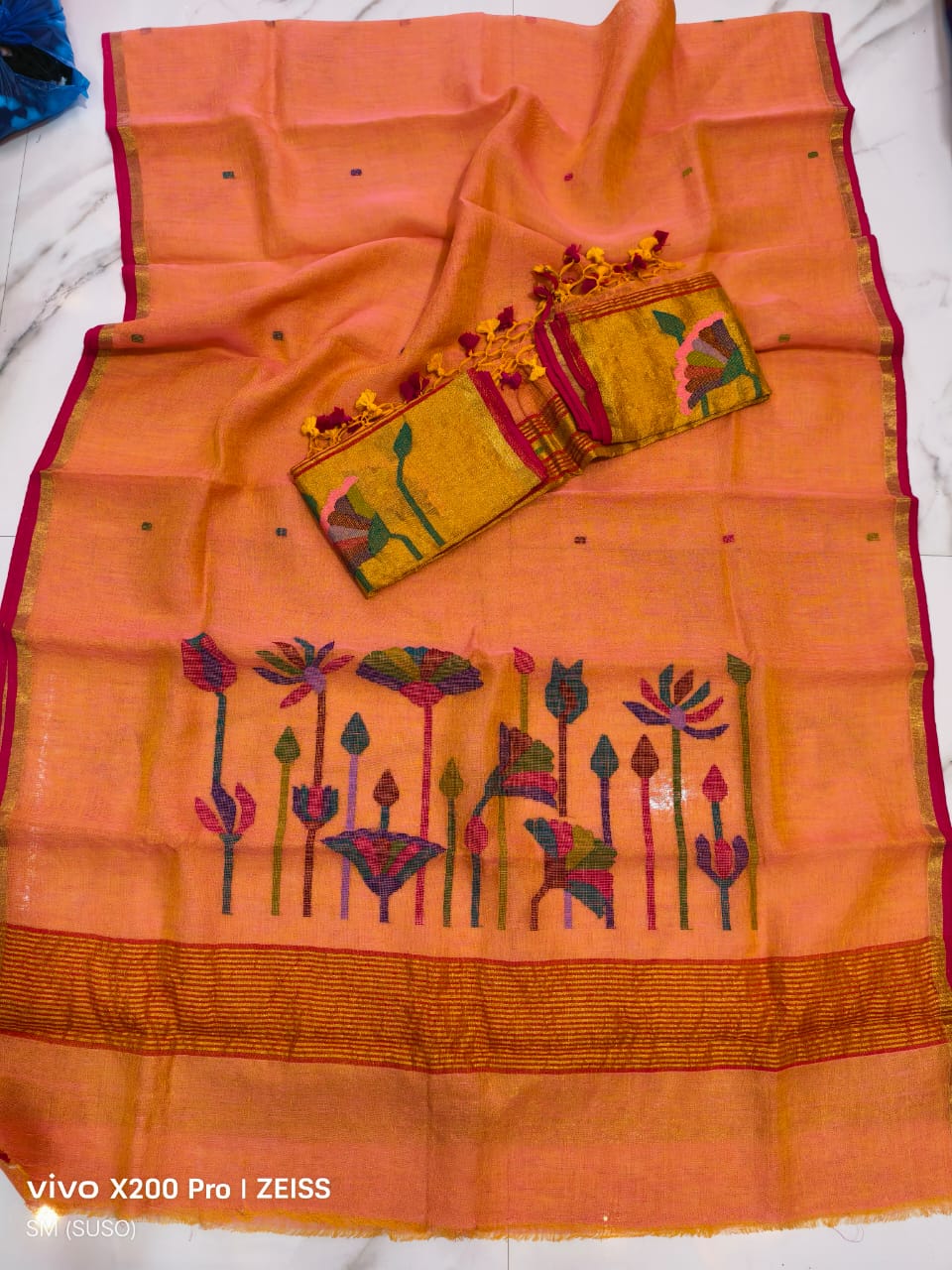 PICHWAI MOTIF JAYSHREE LINEN SUITS