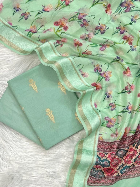 Gulbahaar – Exclusive Banarasi Unstitched Salwar Kameez with Dupatta