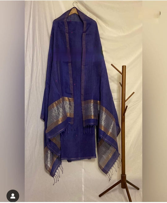 Sitara - Premium Linen by Linen Elegance suit for women by Rihyaaz featuring elegant handwoven linen fabric, luxurious ethnic design, and timeless festive wear.