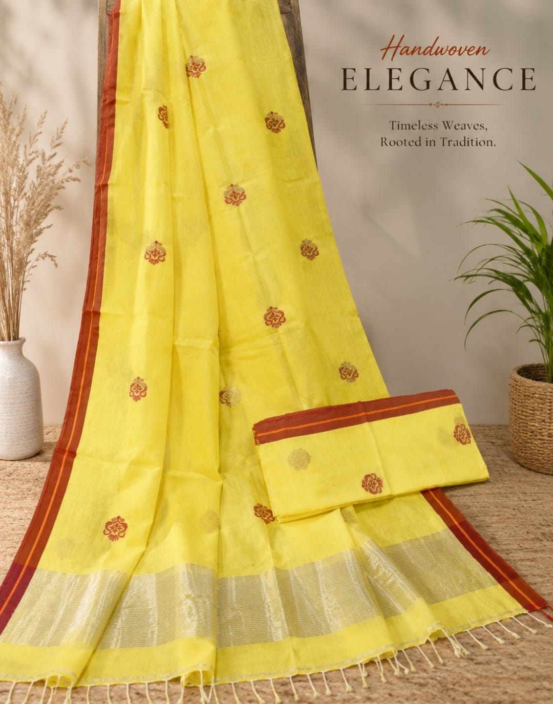 Tini by Rihyaaz – Elegant Mul Cotton Weaved Jamdani Suit with all-over delicate traditional Jamdani motifs, intricate woven detailing, soft breathable texture and timeless handloom-inspired craftsmanship.