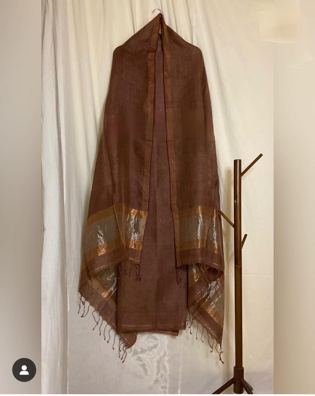 Sitara - Premium Linen by Linen Elegance suit for women by Rihyaaz featuring elegant handwoven linen fabric, luxurious ethnic design, and timeless festive wear.