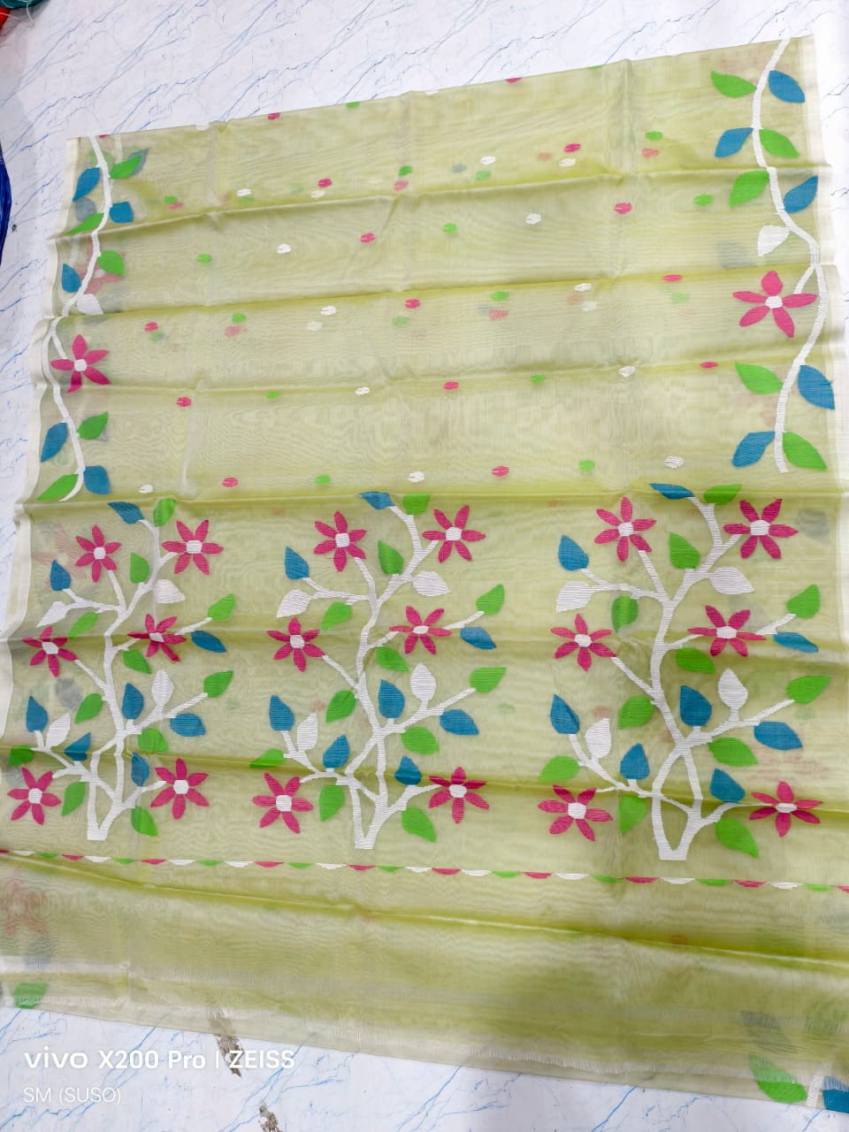 Hashnuhana Pure Muslin Handwoven Jamdani Saree by Rihyaaz, Silk Mark Certified premium handcrafted saree with intricate traditional Jamdani weaving, luxury ethnic wear for weddings and festive occasions