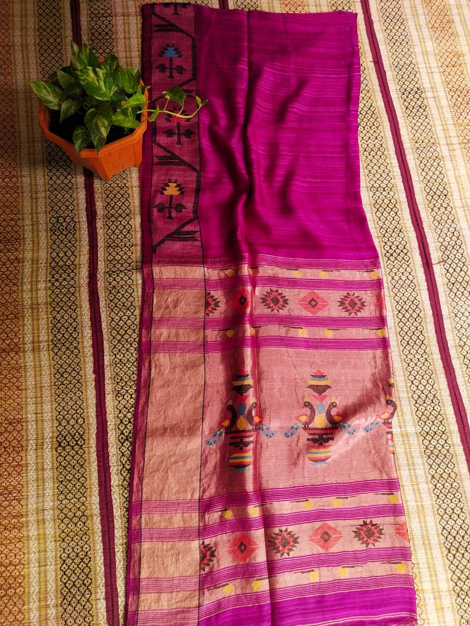 Rukmini – Exclusive Matka Silk Paithani Saree | Rihyaaz