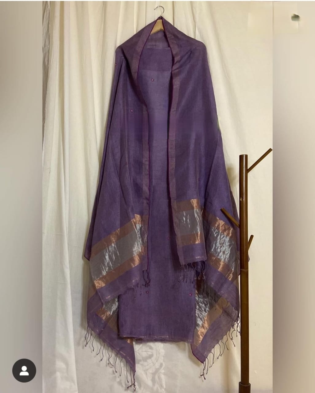 Sitara - Premium Linen by Linen Elegance suit for women by Rihyaaz featuring elegant handwoven linen fabric, luxurious ethnic design, and timeless festive wear.