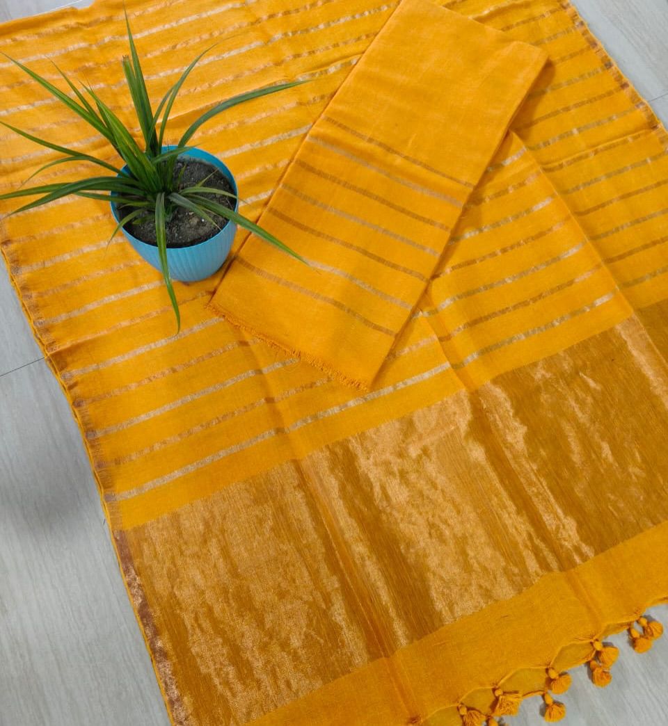 Syahi 120 Count Jayshree Linen Suit Set by Rihyaaz – premium handwoven linen ethnic suit for women with elegant traditional detailing.