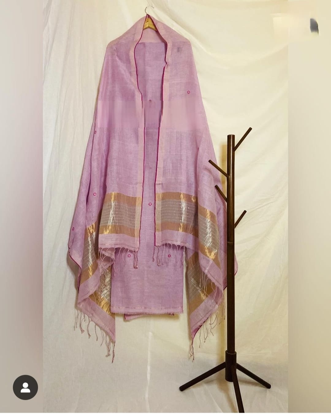 Sitara - Premium Linen by Linen Elegance suit for women by Rihyaaz featuring elegant handwoven linen fabric, luxurious ethnic design, and timeless festive wear.