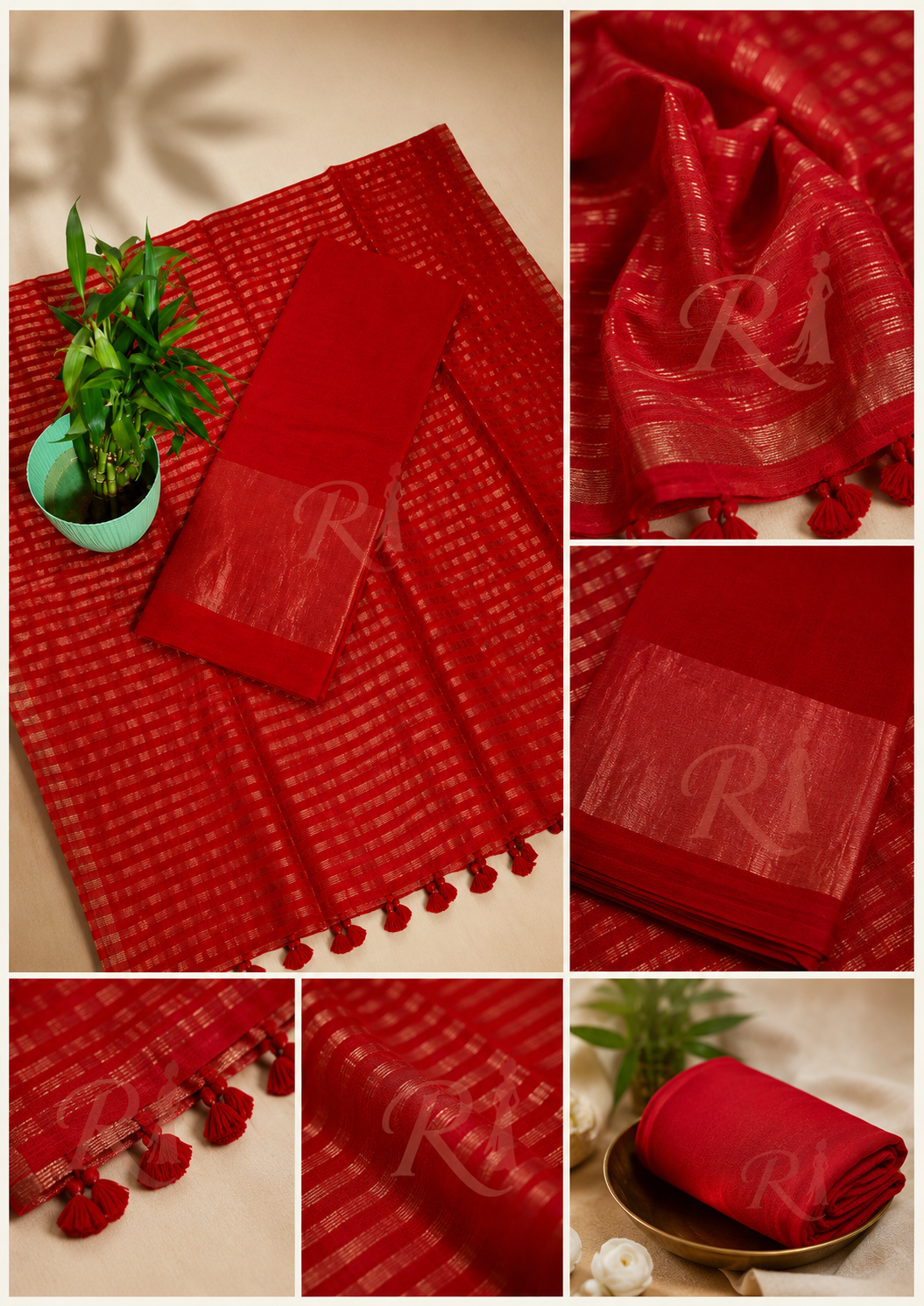 Sharmina - Pure Linen Zari Weaved Suit by Rihyaaz featuring premium handwoven linen fabric with elegant zari weaving, luxury ethnic wear for festive and occasion dressing.