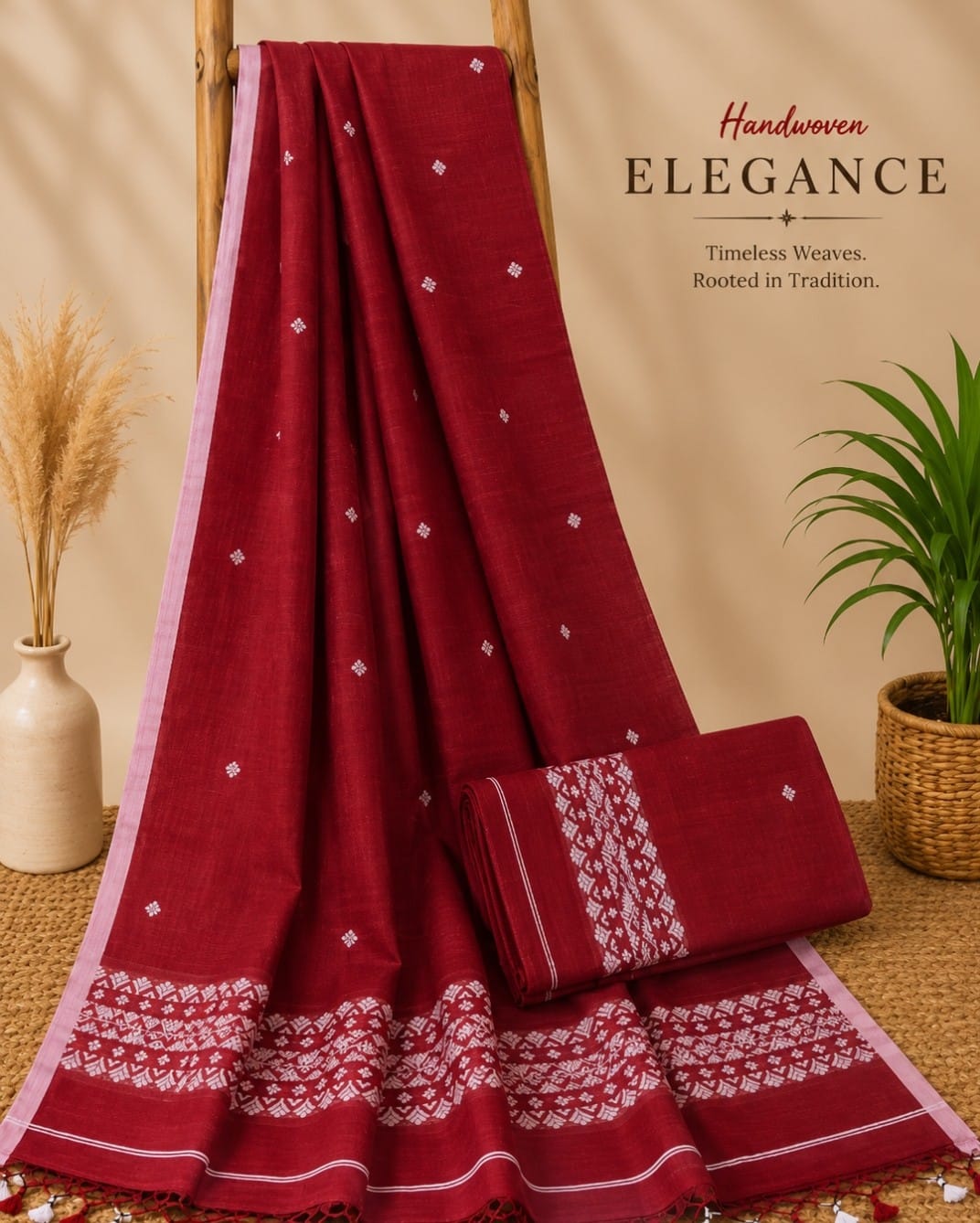 Mridha Mul Cotton Jamdani 2-piece suits by Rihyaaz. Lightweight, breathable and beautifully handwoven, perfect for festive and elegant everyday wear.