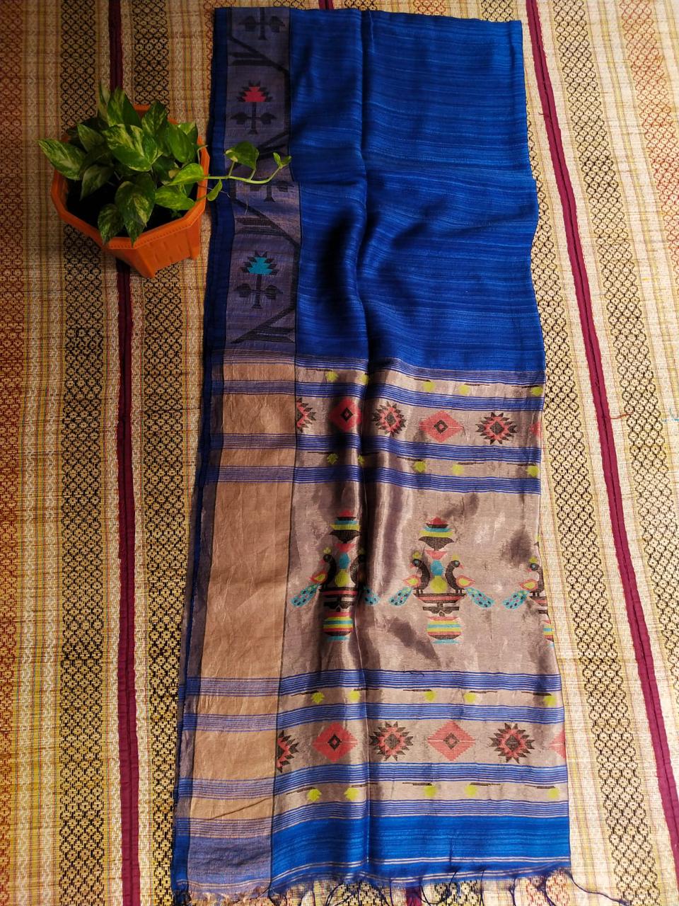 Rukmini – Exclusive Matka Silk Paithani Saree | Rihyaaz
