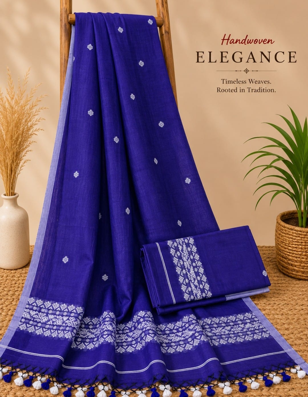Mridha Mul Cotton Jamdani 2-piece suits by Rihyaaz. Lightweight, breathable and beautifully handwoven, perfect for festive and elegant everyday wear.