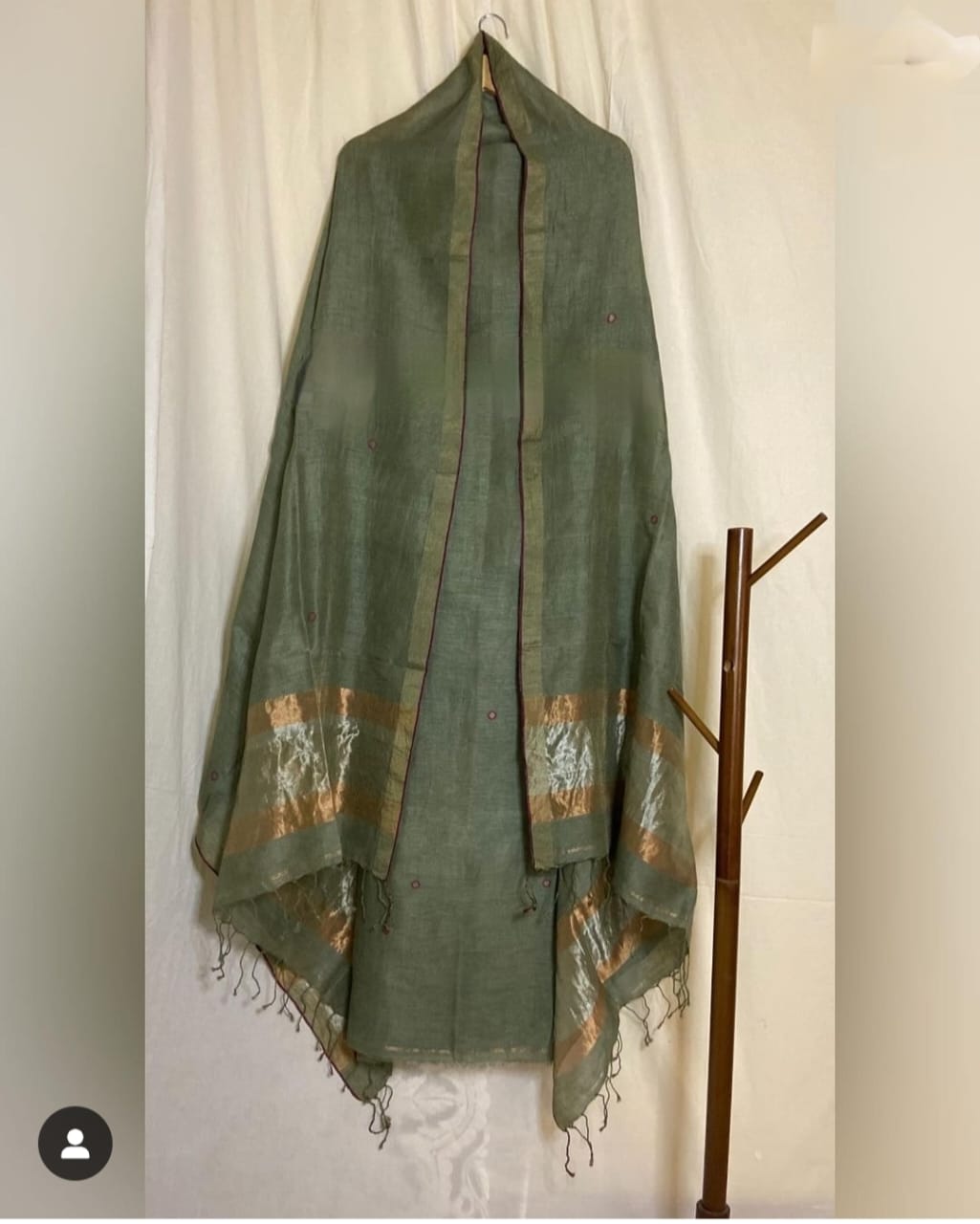 Sitara - Premium Linen by Linen Elegance suit for women by Rihyaaz featuring elegant handwoven linen fabric, luxurious ethnic design, and timeless festive wear.