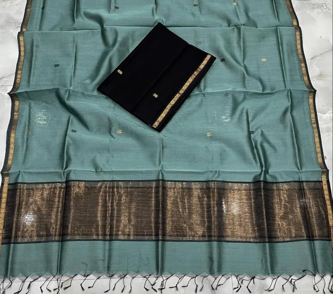 𝓟𝓱𝓾𝓵𝓵𝓪𝓻𝓲 The Pure Maheshwari Handloom Flower Buti Suits