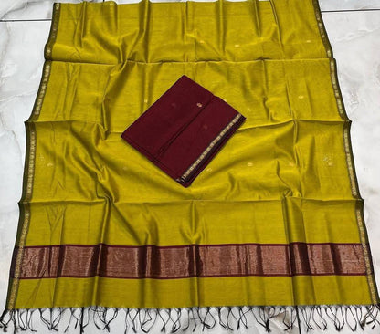 𝓟𝓱𝓾𝓵𝓵𝓪𝓻𝓲 The Pure Maheshwari Handloom Flower Buti Suits