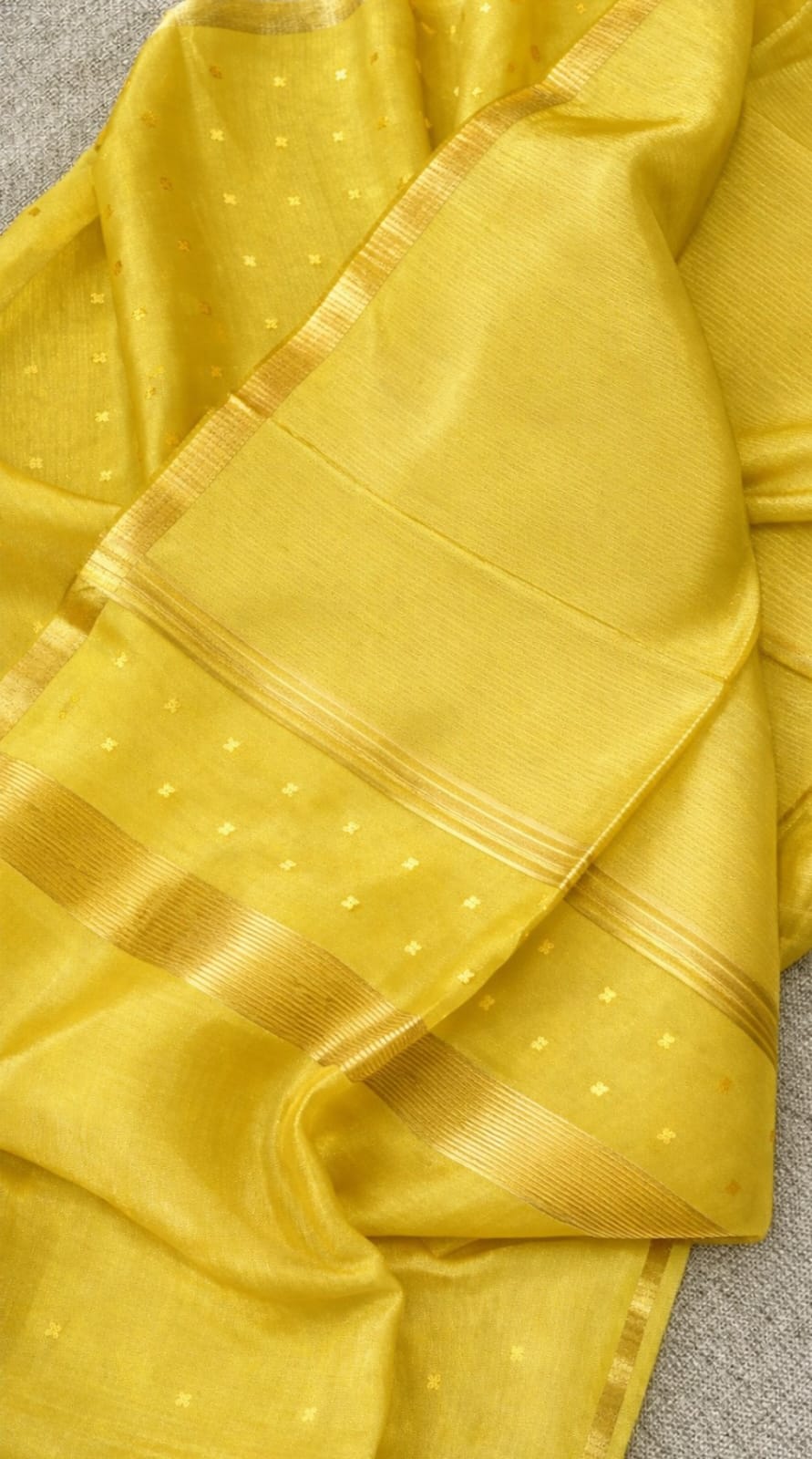 Rupal silk linen sequin woven kurta with micro striped weave and resham palla Jamdani dupatta by Rihyaaz premium handwoven ethnic suit set.