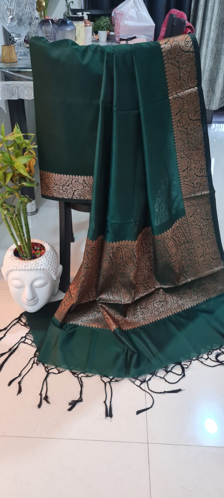 Jute Silk Banarasi Suit – Elegant, Lightweight & Luxuriously Traditional