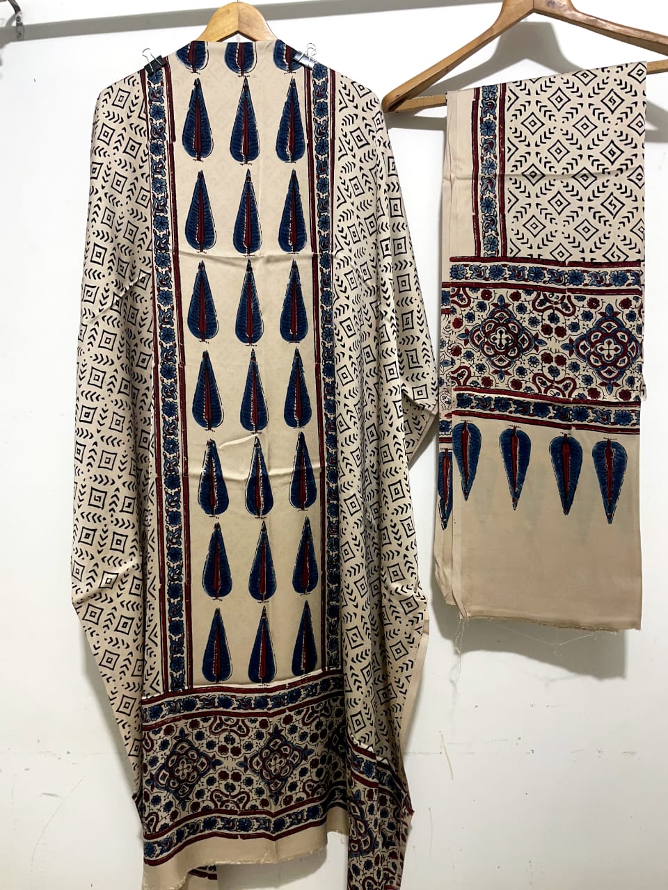 Onyx – Premium Modal Silk Handblock Ajrakh Suits | Luxury Ethnic Wear