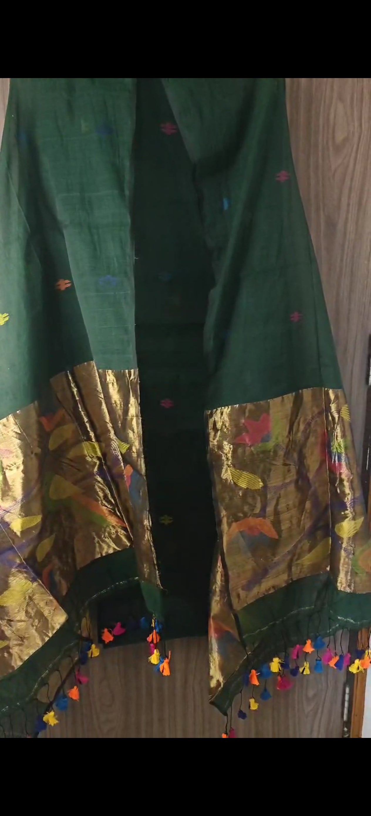 Muniya – The Resham Silk Tissue Paithani Palla Suits