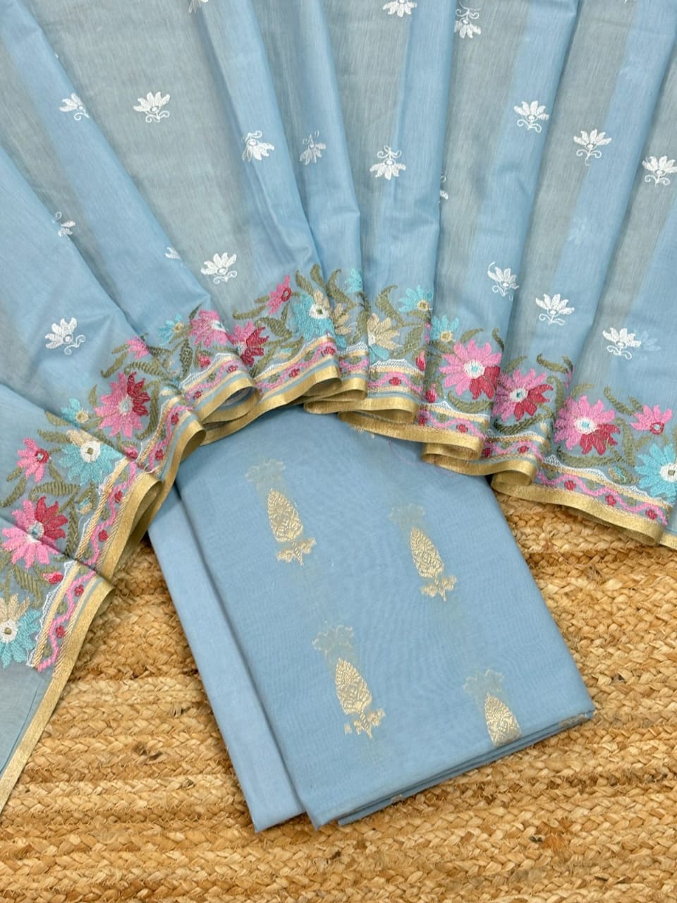 Exclusive Banarasi Unstitched Salwar Kameez With Dupatta | Premium Banarasi Suit • Pure Mercerised Quality • Festive Collection