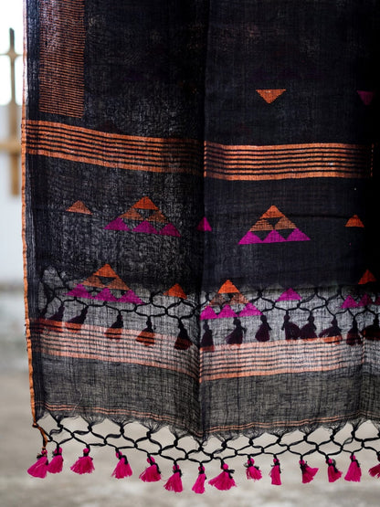✨ 𝓟𝔂𝓻𝓪𝓶𝓲𝓭 | Jayshree Linen by Linen Jamdani Suit | Rihyaaz