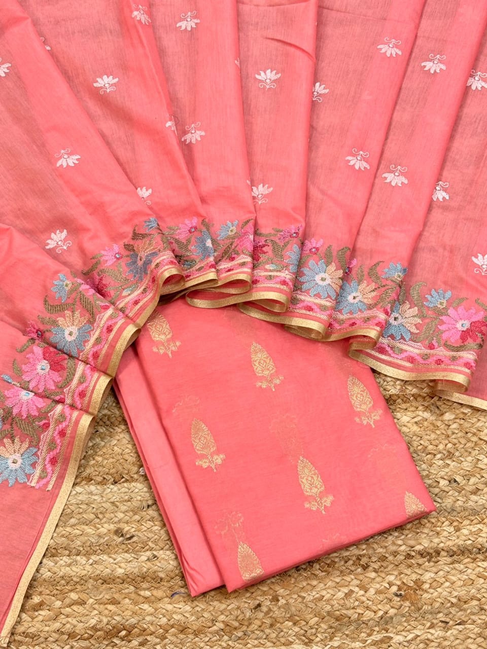 Exclusive Banarasi Unstitched Salwar Kameez With Dupatta | Premium Banarasi Suit • Pure Mercerised Quality • Festive Collection