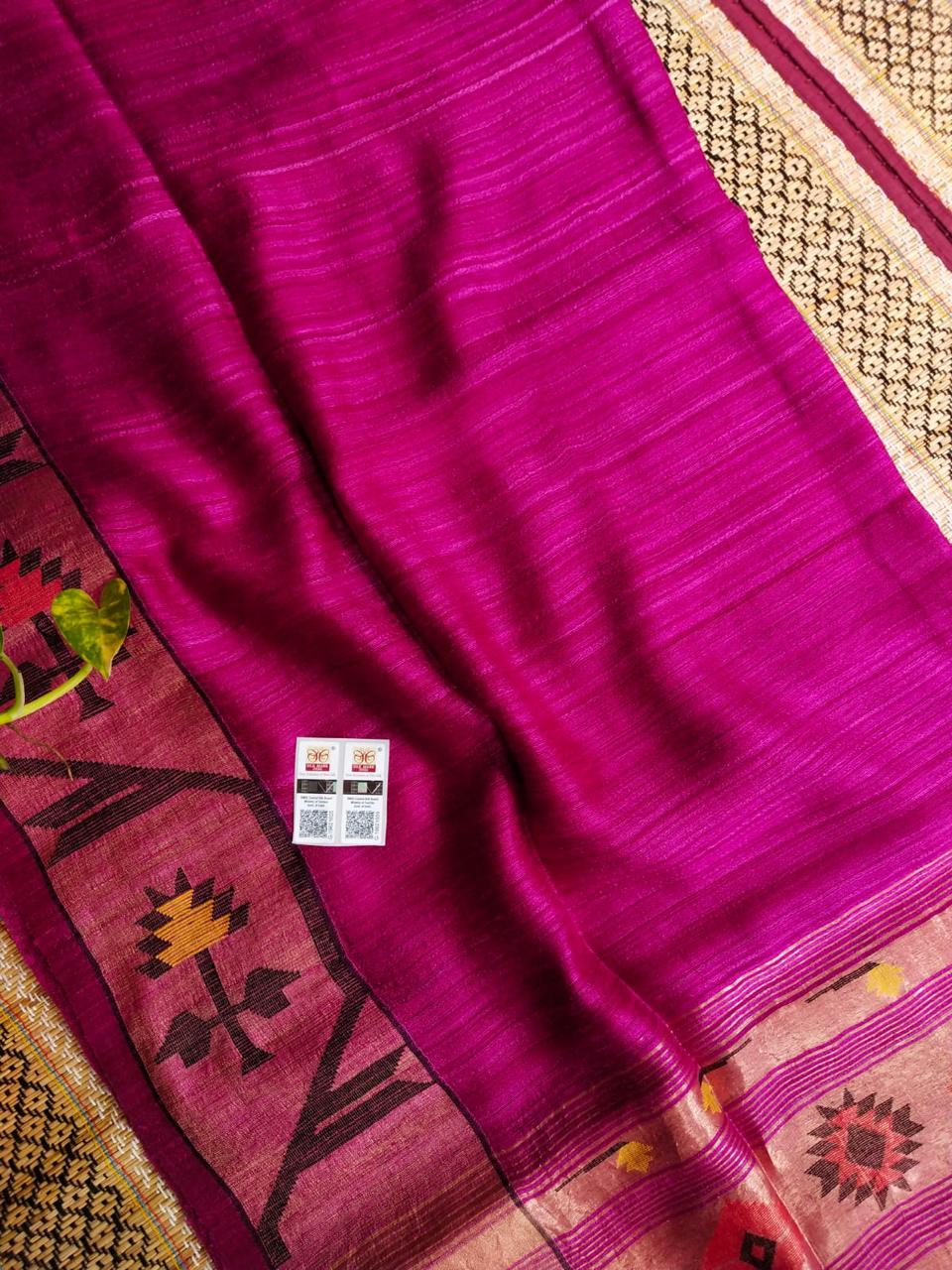 Rukmini – Exclusive Matka Silk Paithani Saree | Rihyaaz