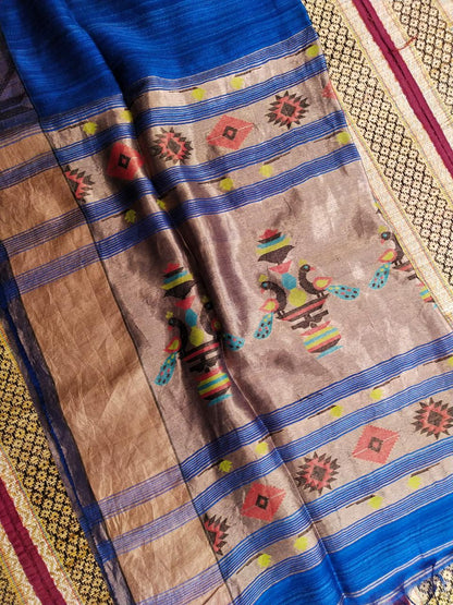 Rukmini – Exclusive Matka Silk Paithani Saree | Rihyaaz