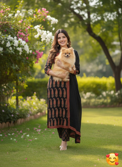 Sugandha – New Launch Premium Cotton Kurti Pant Dupatta Set