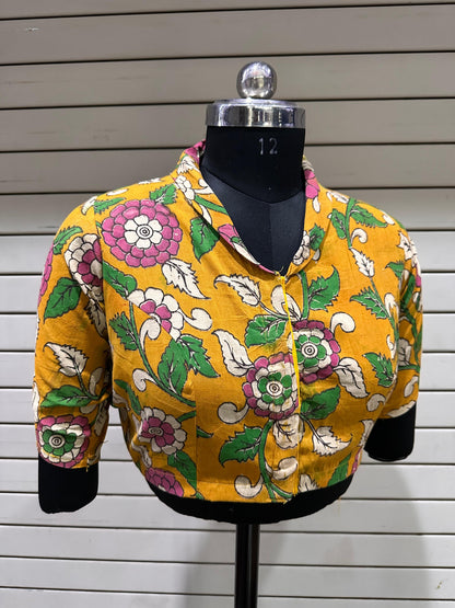 Kala – Pure Kalamkari Handblock Cotton Top