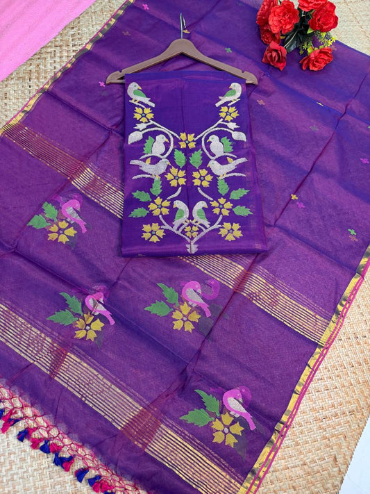 KOTHA – Muslin Jamdani Suit Set