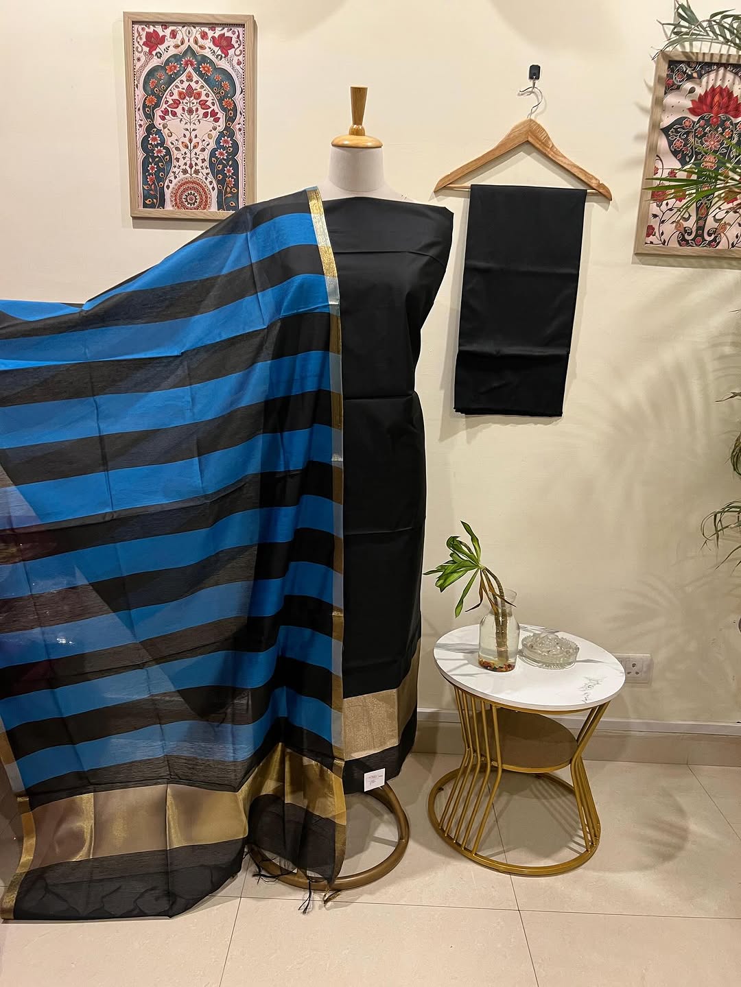 Pure Cotton Banarasi Suit Set | Elegant Everyday Ethnic Wear