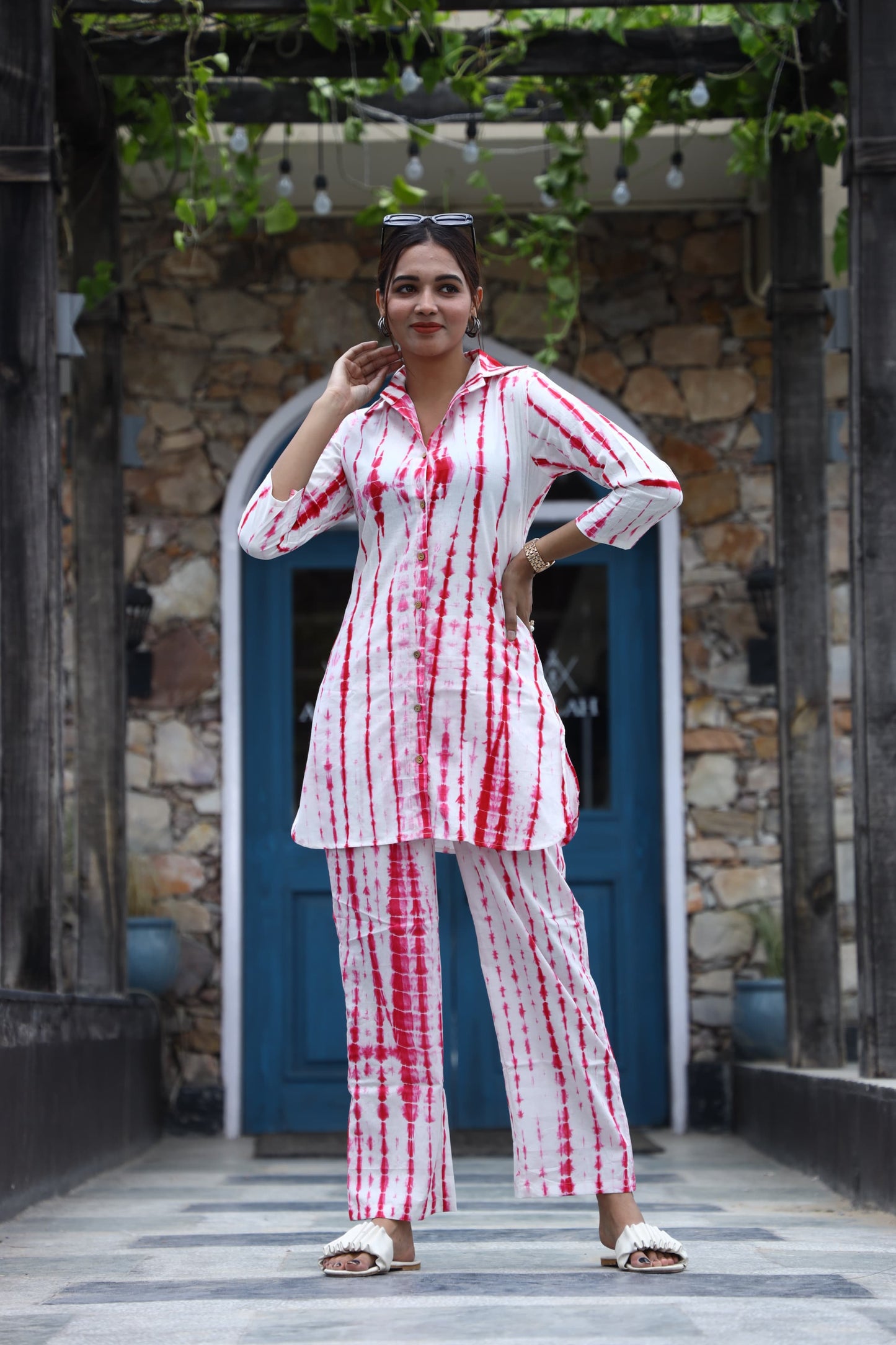New Hand Block Printed Pure Cotton Women’s Co-Ord Set