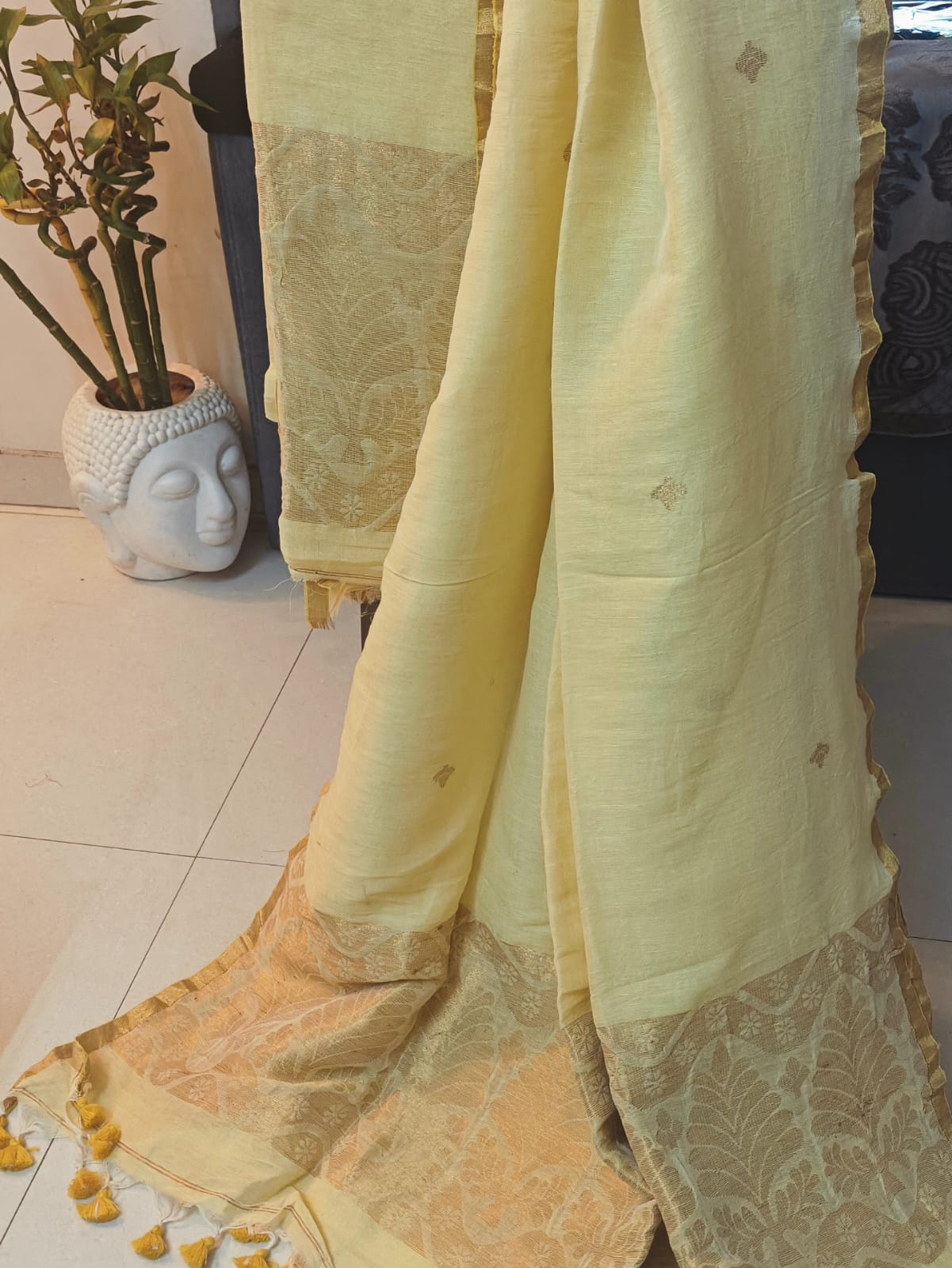 Palak – Silk Linen Pita Zari Suits for Timeless Ethnic Style