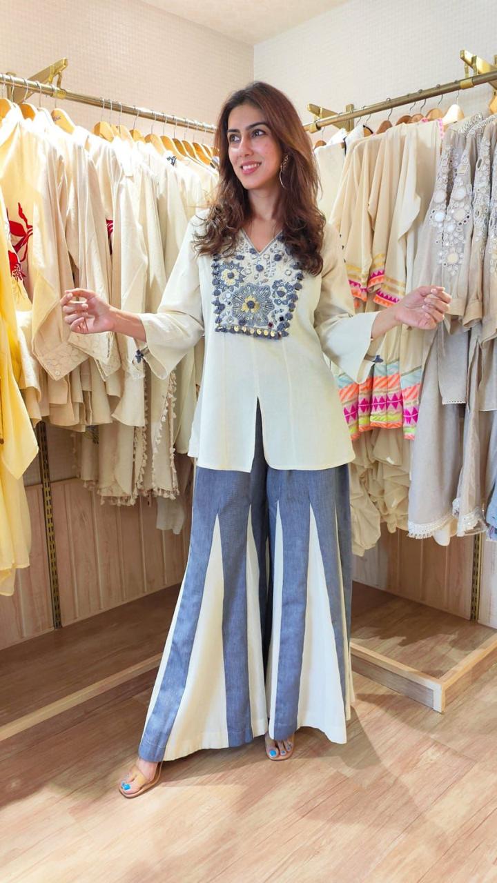 Zyra – New Design Launch | Embroidered Co-ord Set