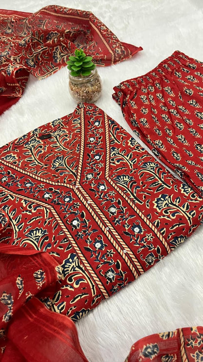 Swapna – Dreamy A-Line Flair Kurta Set for Your Festive Wardrobe