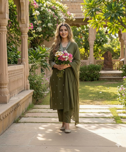 Rangriti – A Dreamy Anarkali Ensemble for Effortless Elegance