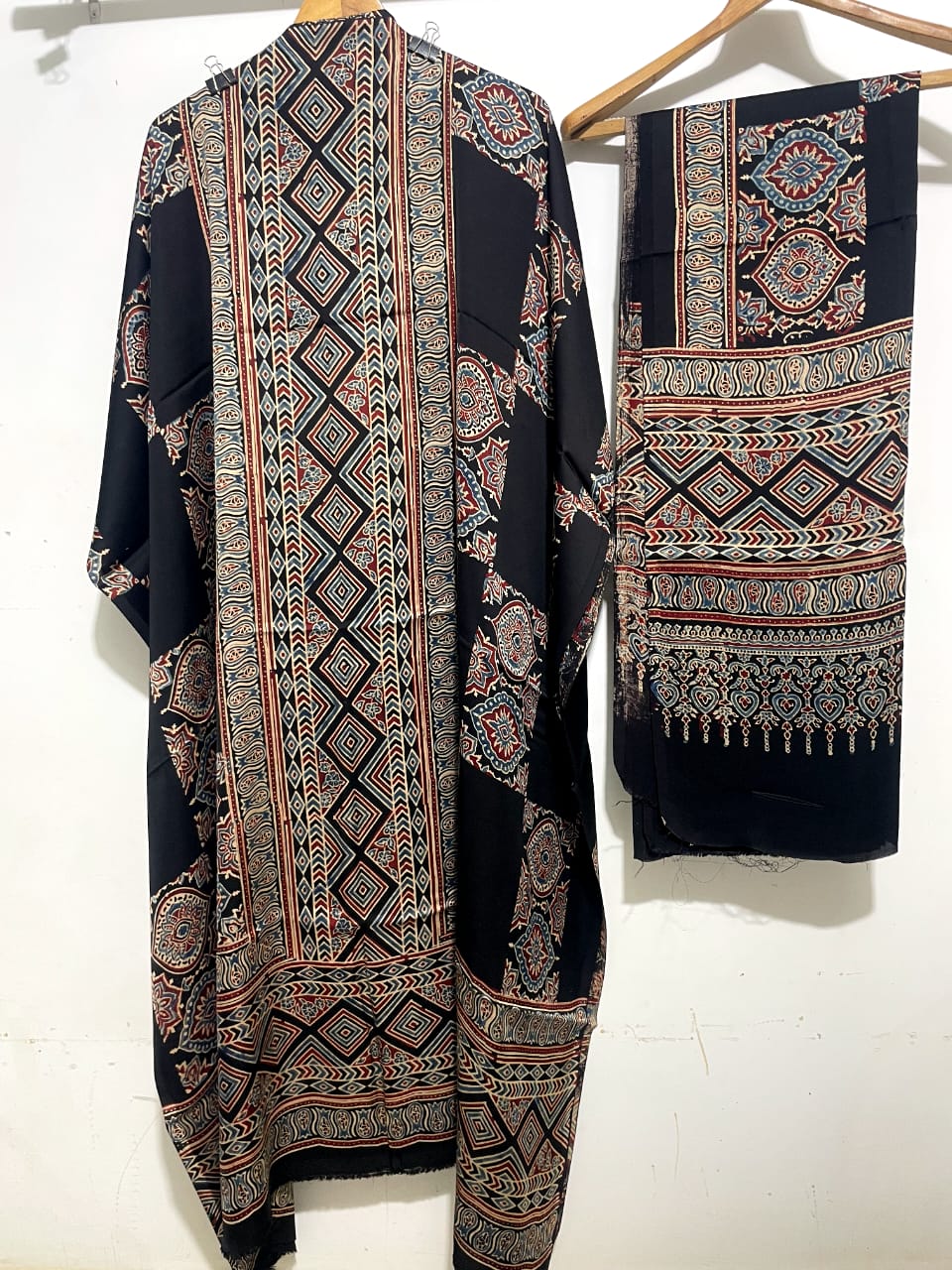 Onyx – Premium Modal Silk Handblock Ajrakh Suits | Luxury Ethnic Wear