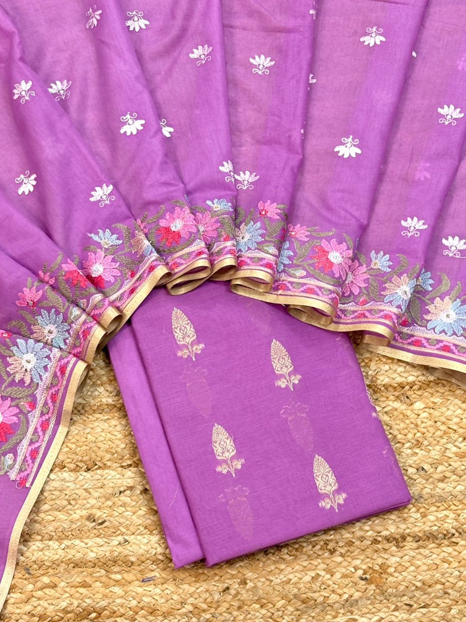 Exclusive Banarasi Unstitched Salwar Kameez With Dupatta | Premium Banarasi Suit • Pure Mercerised Quality • Festive Collection