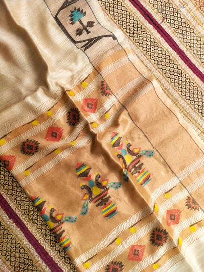 Rukmini – Exclusive Matka Silk Paithani Saree | Rihyaaz