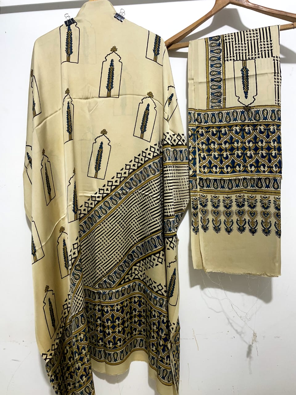 Onyx – Premium Modal Silk Handblock Ajrakh Suits | Luxury Ethnic Wear