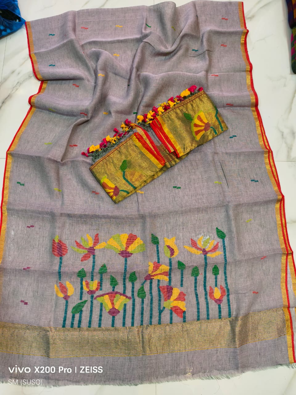 PICHWAI MOTIF JAYSHREE LINEN SUITS