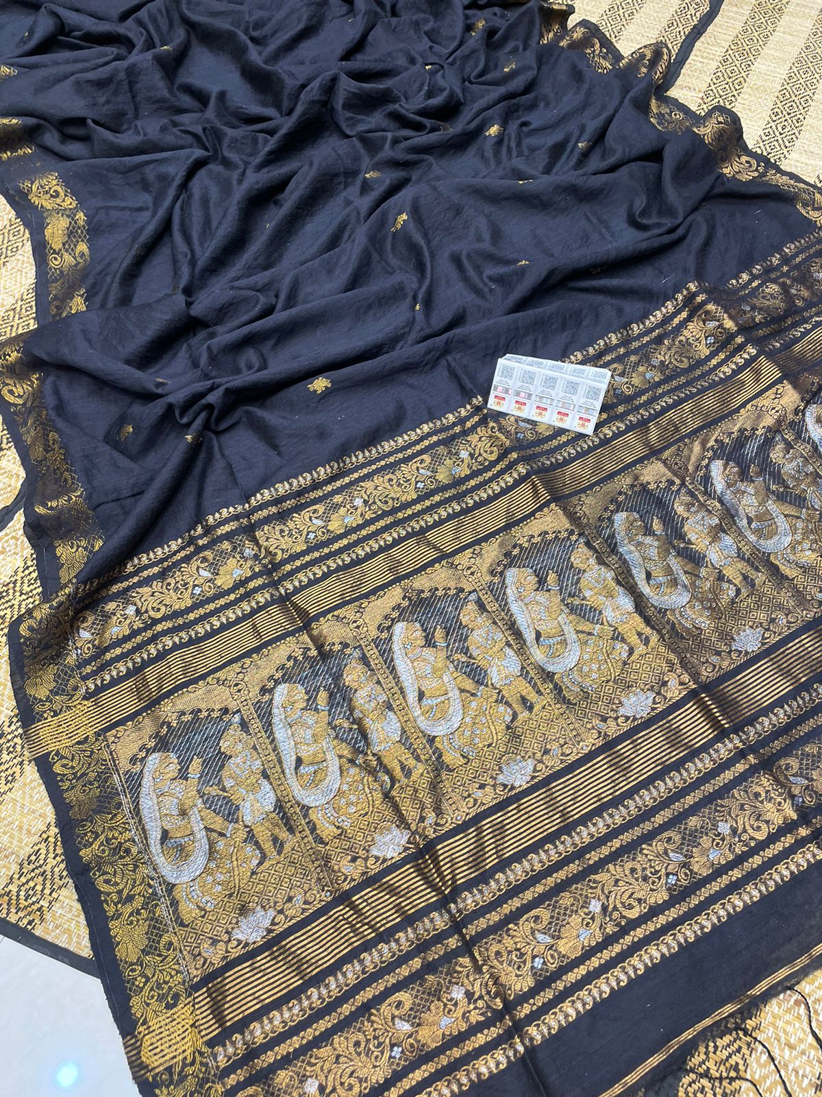 ✨ Authentic Pure Matka Handloom Doll Baluchuri Saree – Pure Reshom Matka ✨