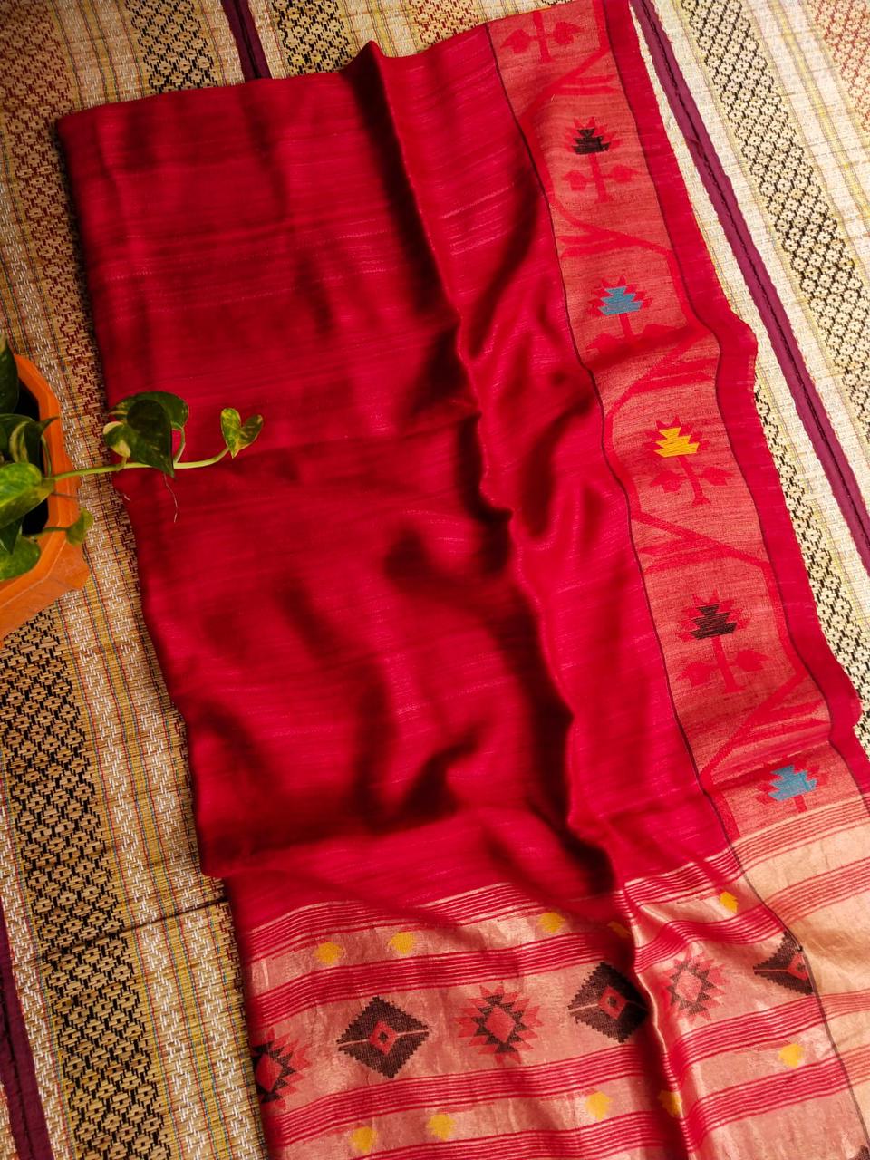 Rukmini – Exclusive Matka Silk Paithani Saree | Rihyaaz