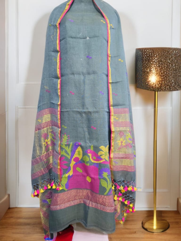 Gardenia – Pure Jayashree Linen Suit Set