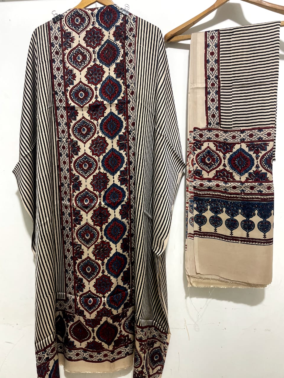 Onyx – Premium Modal Silk Handblock Ajrakh Suits | Luxury Ethnic Wear