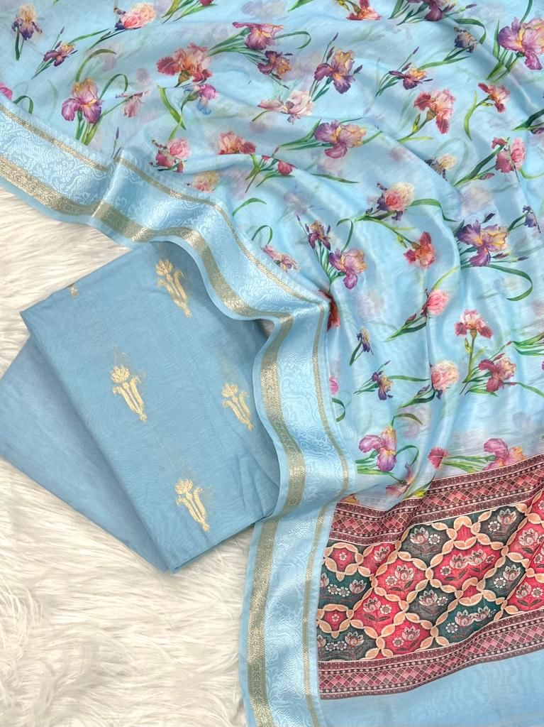 Gulbahaar – Exclusive Banarasi Unstitched Salwar Kameez with Dupatta