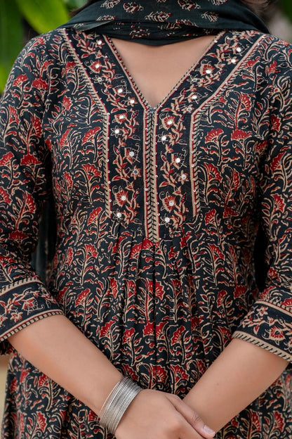 Swapna – Dreamy A-Line Flair Kurta Set for Your Festive Wardrobe