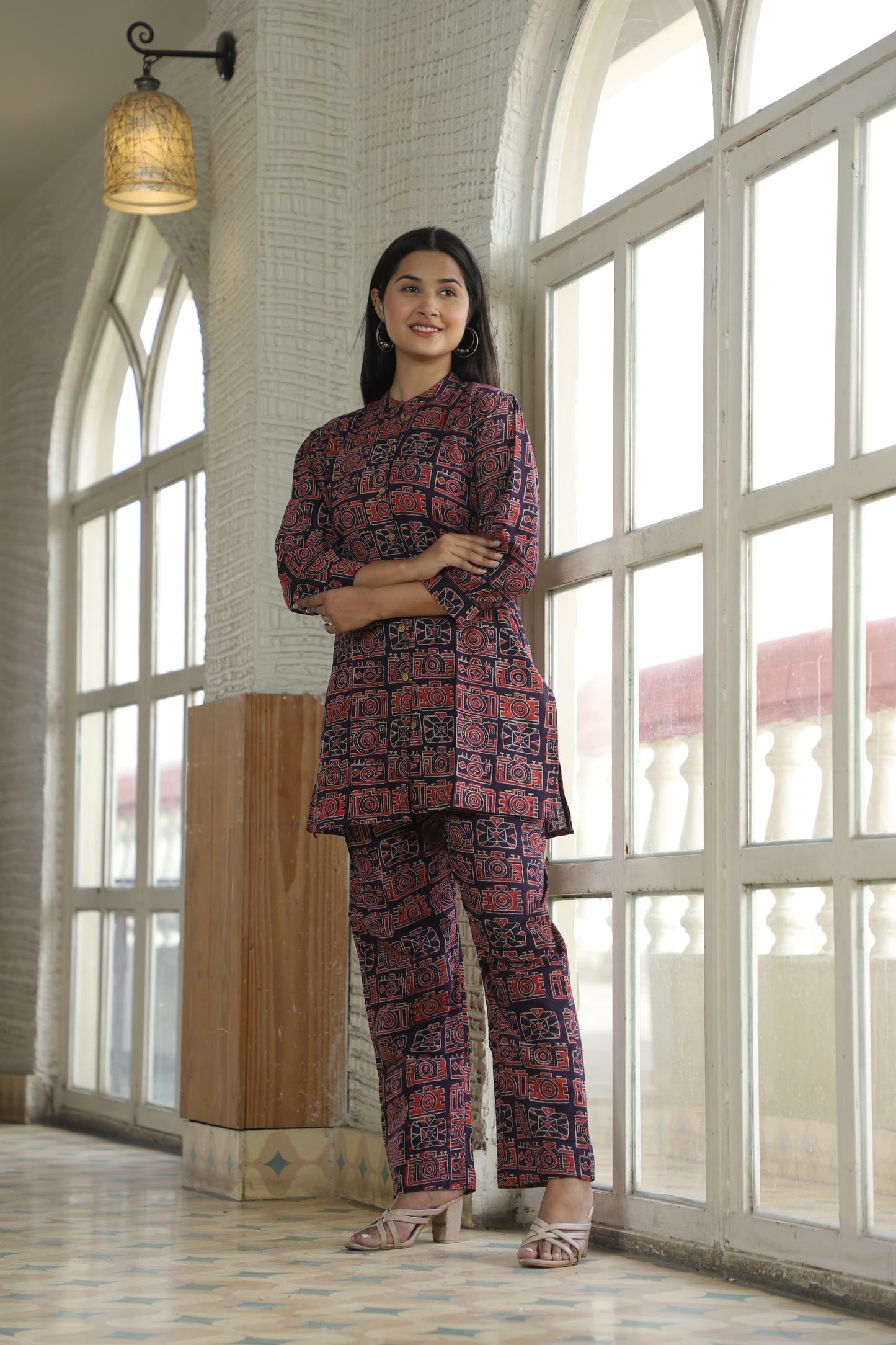 New Hand Block Printed Pure Cotton Women’s Co-Ord Set
