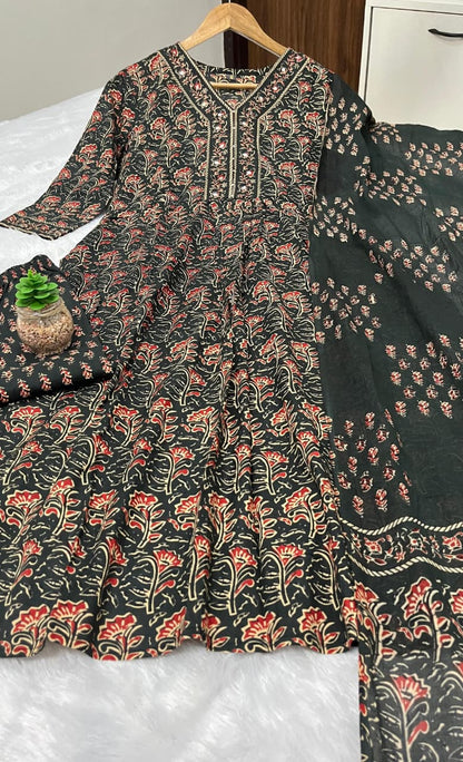 Swapna – Dreamy A-Line Flair Kurta Set for Your Festive Wardrobe