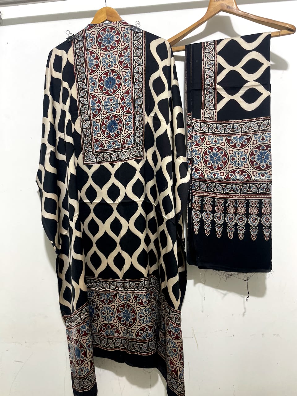 Onyx – Premium Modal Silk Handblock Ajrakh Suits | Luxury Ethnic Wear