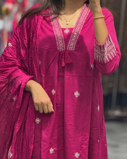 Rangriti – A Dreamy Anarkali Ensemble for Effortless Elegance
